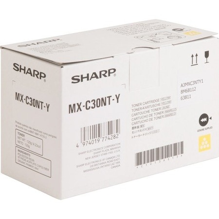 Sharp CRTDG, LSR, MXC300, YEL, 6K SHRMXC30NTY